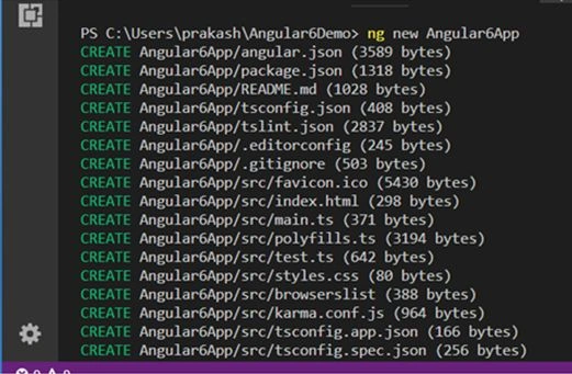 Angular application