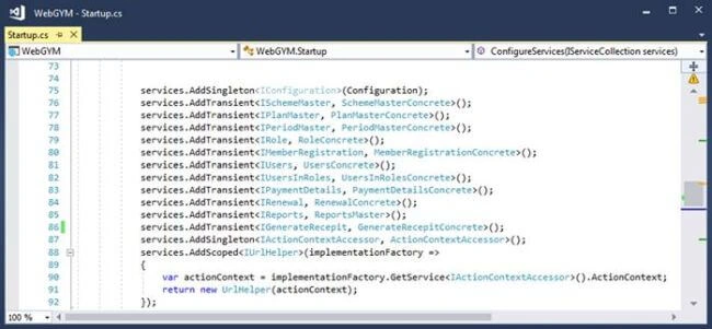 Angular 7 Project With ASP.NET CORE APIS (Gym Project)