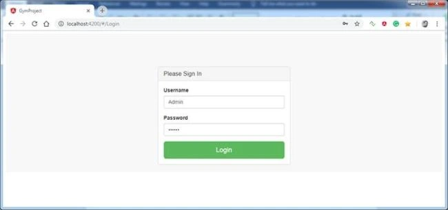 Angular 7 Project With ASP.NET CORE APIS (Gym Project)
