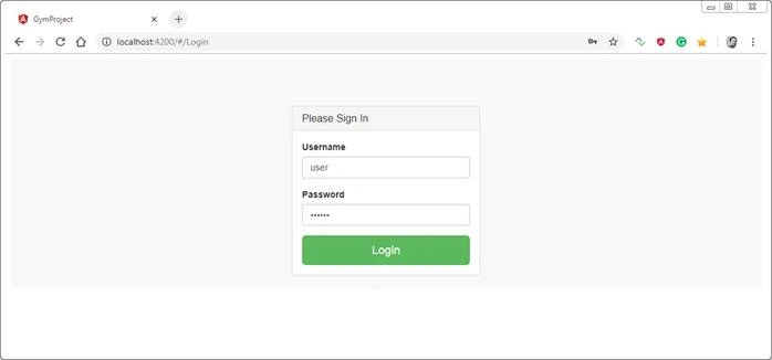 Angular 7 Project With ASP.NET CORE APIS (Gym Project)