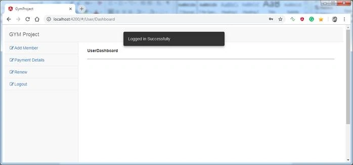 Angular 7 Project With ASP.NET CORE APIS (Gym Project)