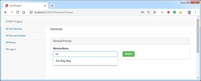 Angular 7 Project With ASP.NET CORE APIS (Gym Project)