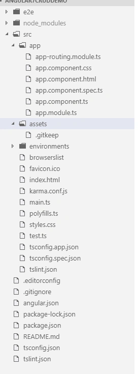 Angular 7 SPA CRUD With ASP.NET Core And Entity Framework Core