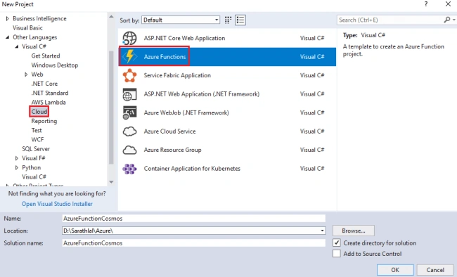 Angular 8 App with Cosmos DB and Azure Function
