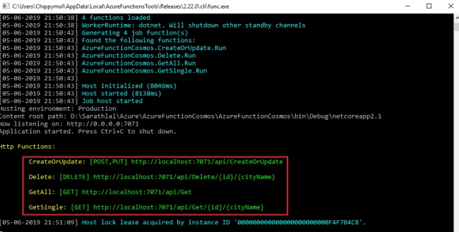 Angular 8 App with Cosmos DB and Azure Function