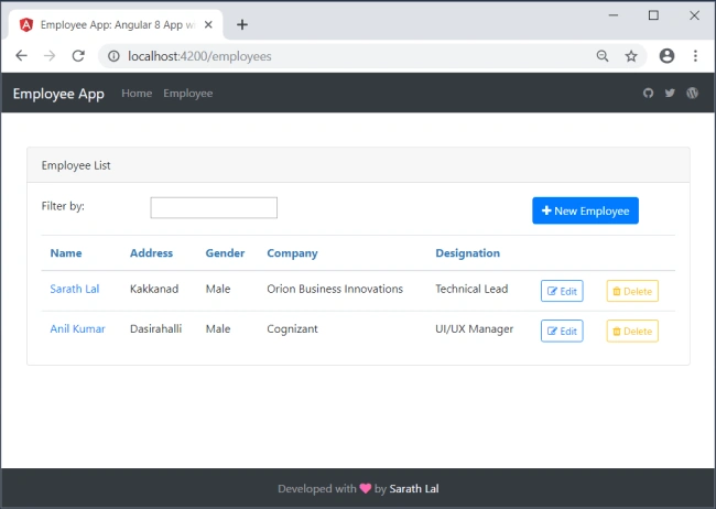 Angular 8 App with Cosmos DB and Azure Function