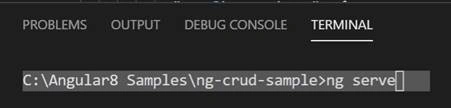 Angular 8 - CRUD Operations