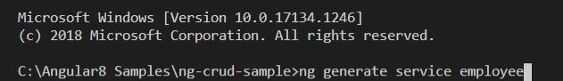 Angular 8 - CRUD Operations