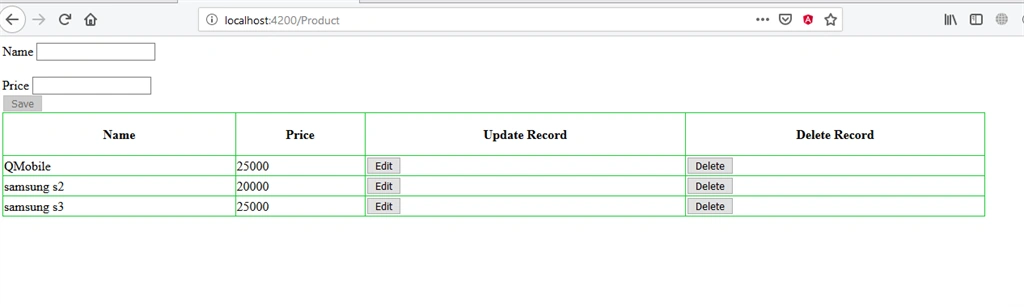 Angular 8 CRUD With Oauth2.0 In WebAPI