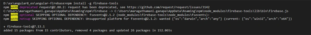 Angular App Deploy To Firebase