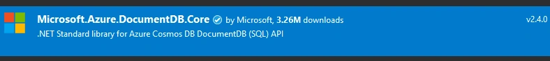 Angular App With ASP.NET Core And Cosmos DB