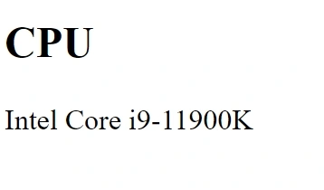 CPU