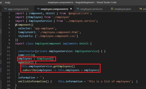 Using HTTP With Observables In Angular