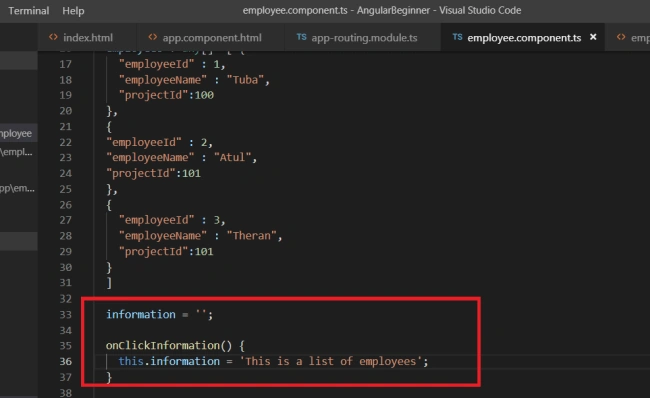 Angular For Beginners - Data Binding In Angular