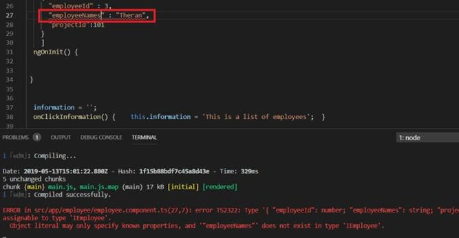 Angular Interfaces