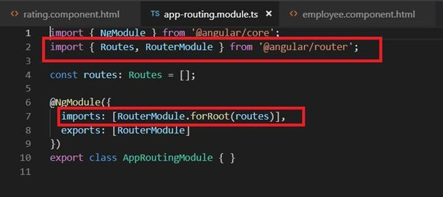 Angular Routing