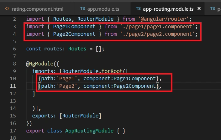 Angular Routing