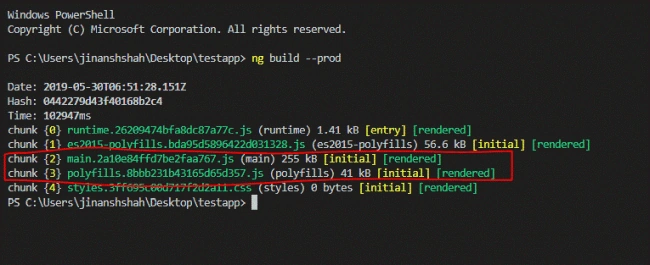 Angular Version 8