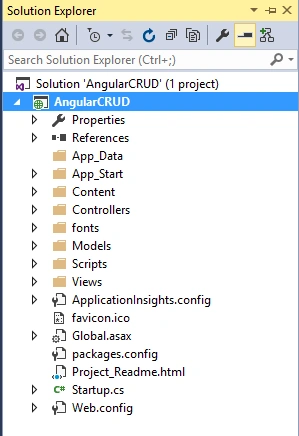 Solution Explorer