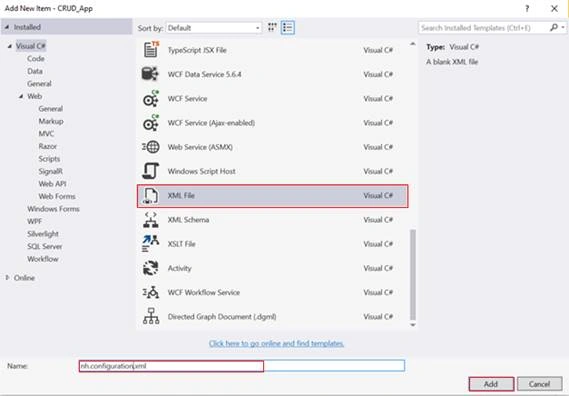 application MVC