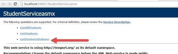 web service