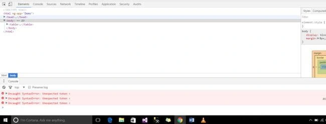 errors