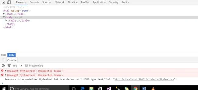 error