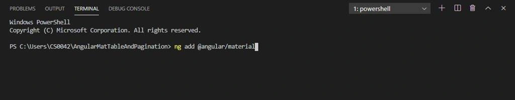AngularMatTable And Angular Pagination