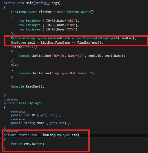 Anonymous Methods in C#