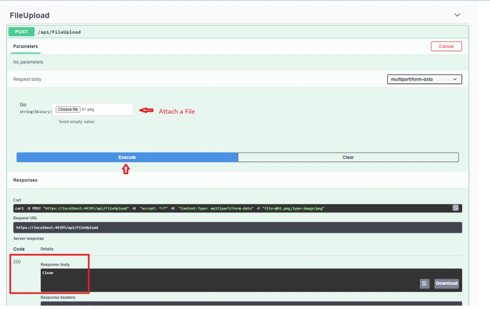 Scan File(s) For The Virus Before Uploading To Server Using .NET 5.0