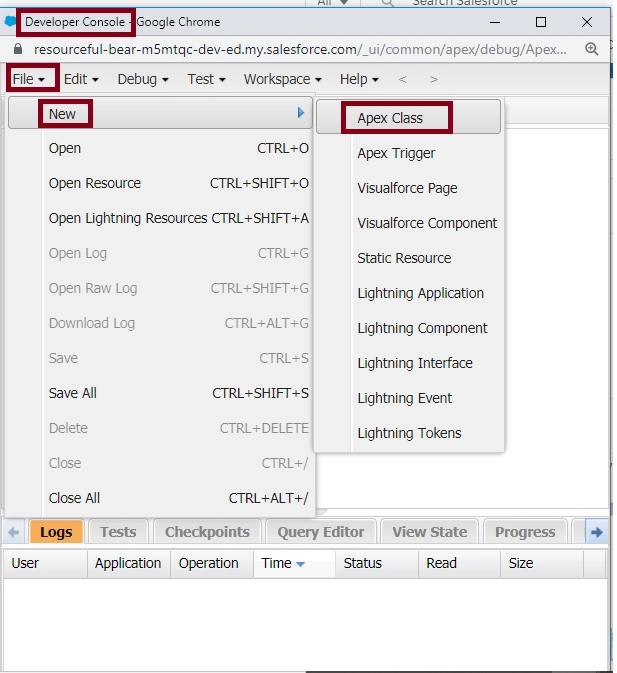 Apex Introdction In SalesForce