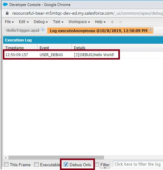 Apex Triggers In SalesForce