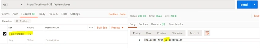 HTTP Header-Based Versioning