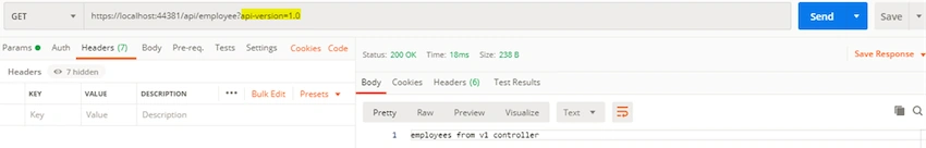 Query String-Based Versioning