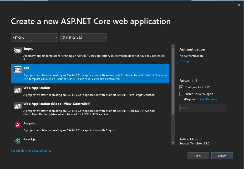 App Settings File According To Environment Variable .Net Core API