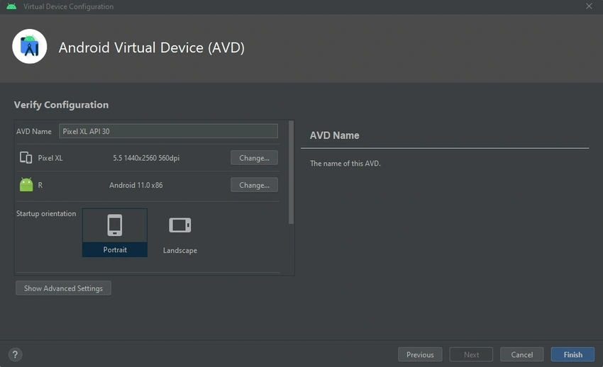 Android Virtual Device