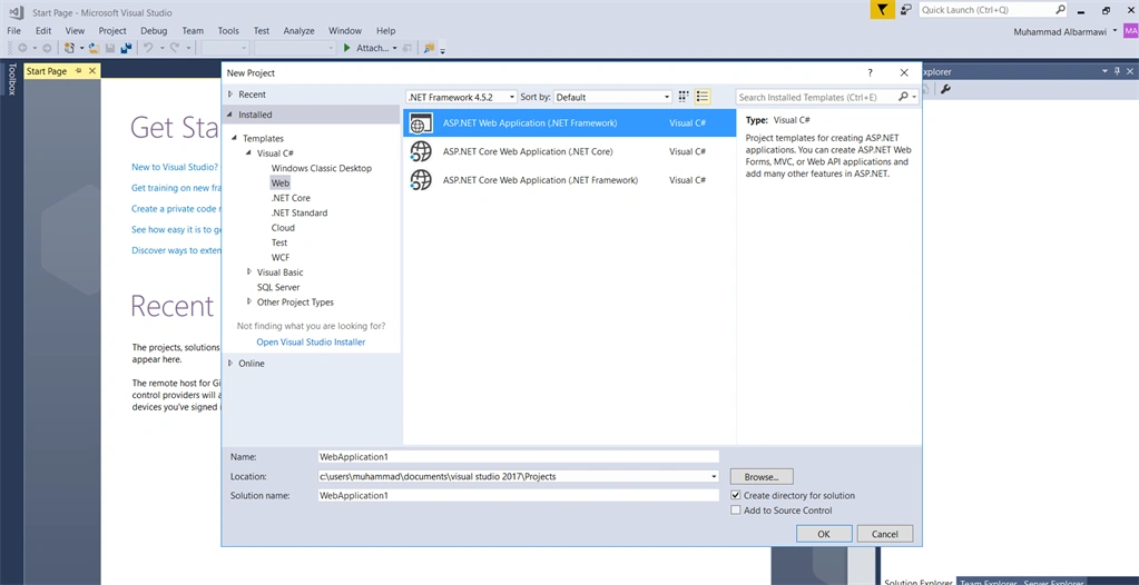 Application In ASP.NET