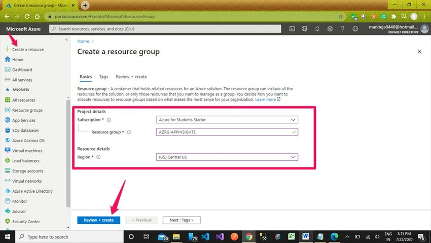 Azure app services