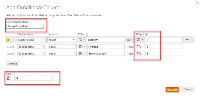 Apply Conditional Formatting For A Text Column Using Icons In Power BI