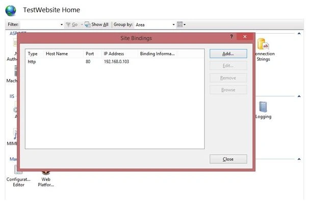 Add Binding