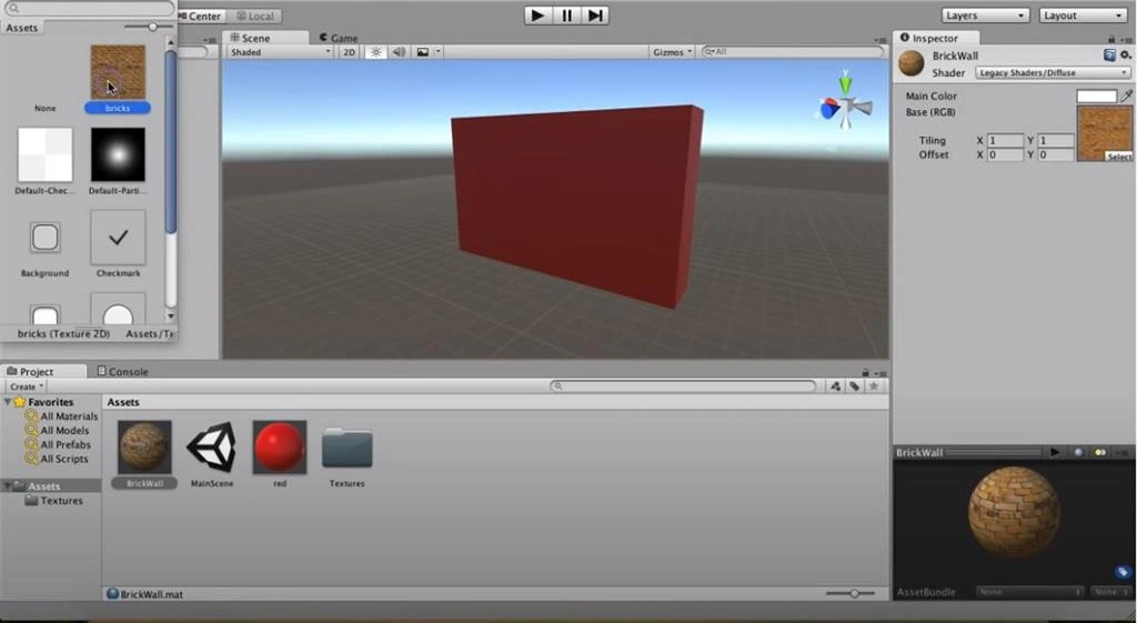 Apply Materials, Shaders And Textures To Objects In Unity