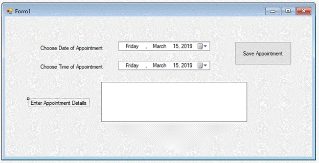 Appointment Alerter In C# Using Speech Synthesis