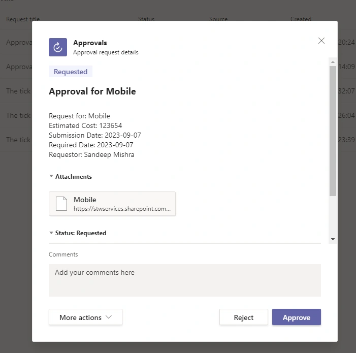 Approve Mobile