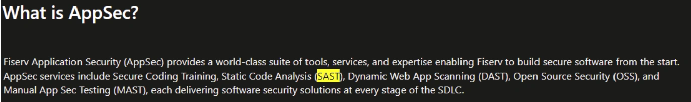 AppSec