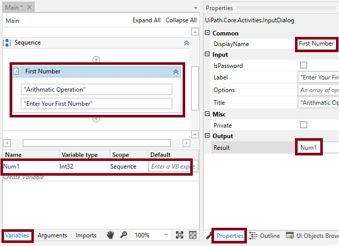 Arithmetic Operation Using UiPath Studio