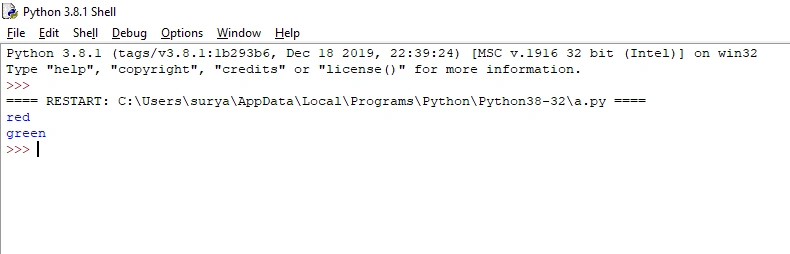 Array In Python
