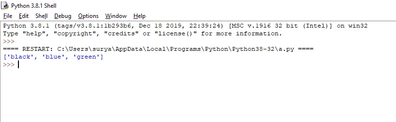 Array In Python