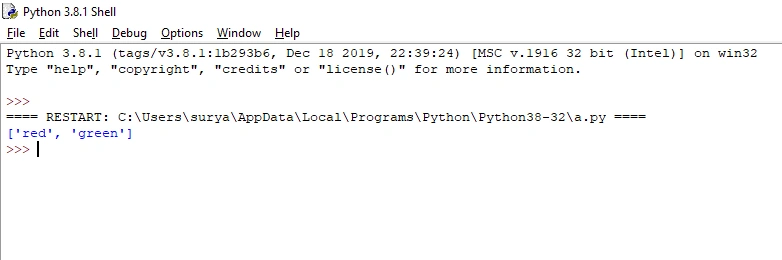 Array In Python