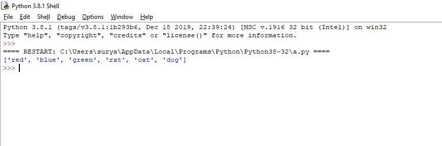 Array In Python