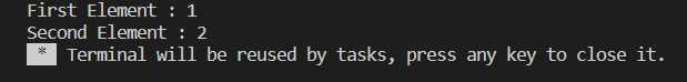 Array Element Access